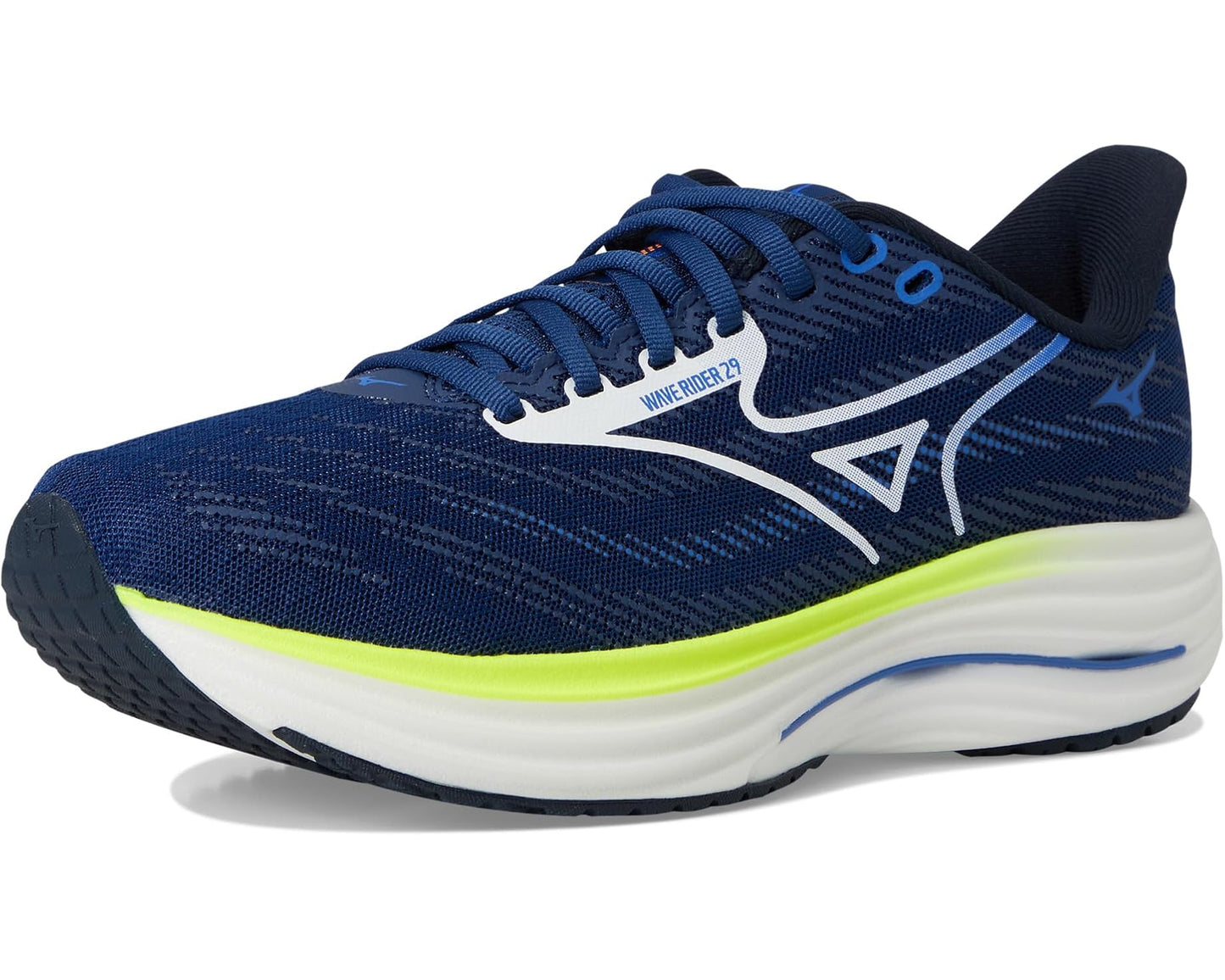 Men's Mizuno Wave Rider 29 Estate Blue/White