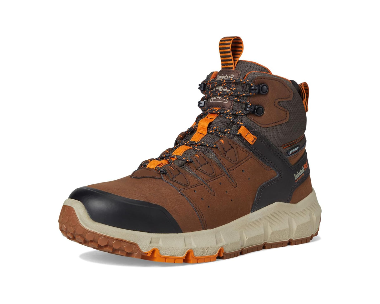 Men's Timberland PRO Tempe Alloy Safety Toe Waterproof Medium Brown