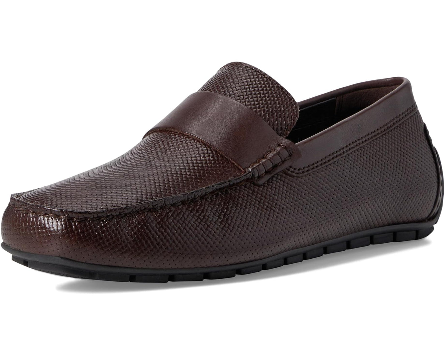 Men's Rockport Tayo Dark Brown Embossed Leather