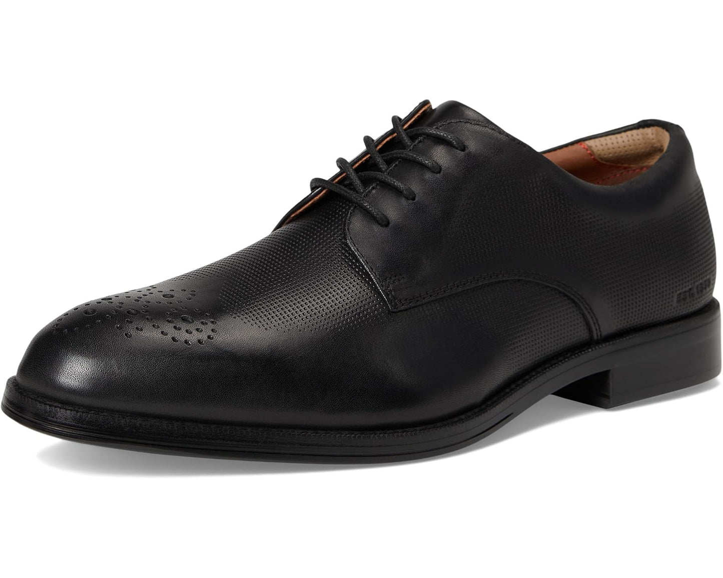 Men's Johnston & Murphy Xc Copley Wingtip Black Waterproof Embossed Full Grain