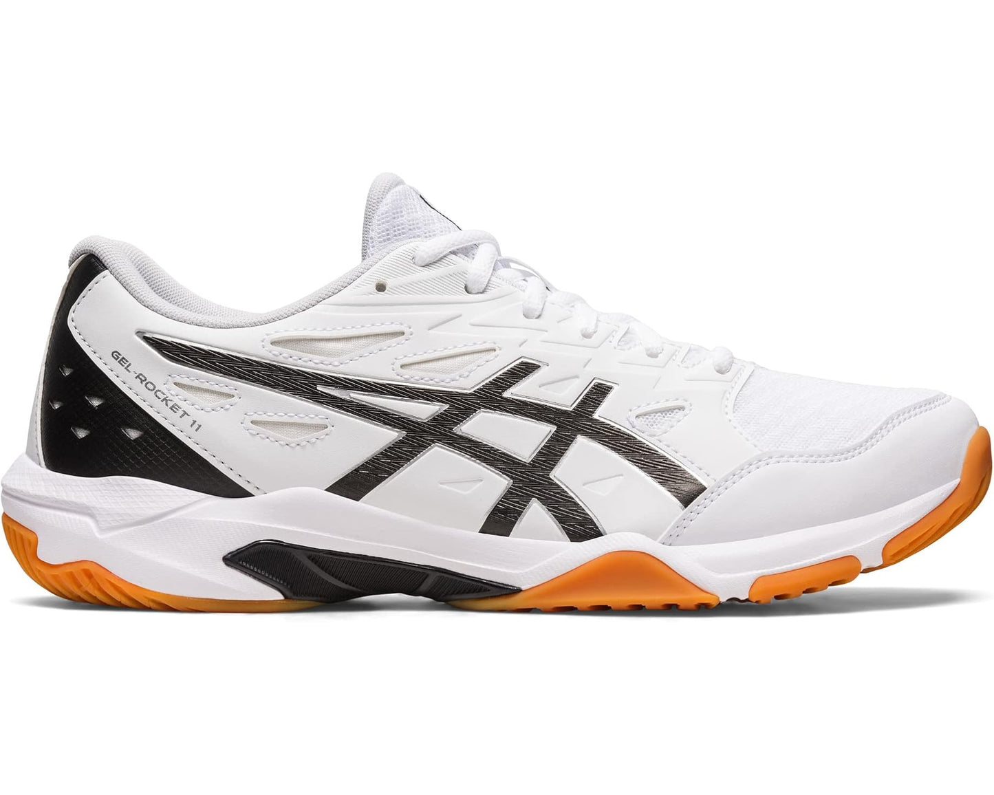 Men's ASICS GEL-Rocket Volleyball Shoe White/Pure Silver