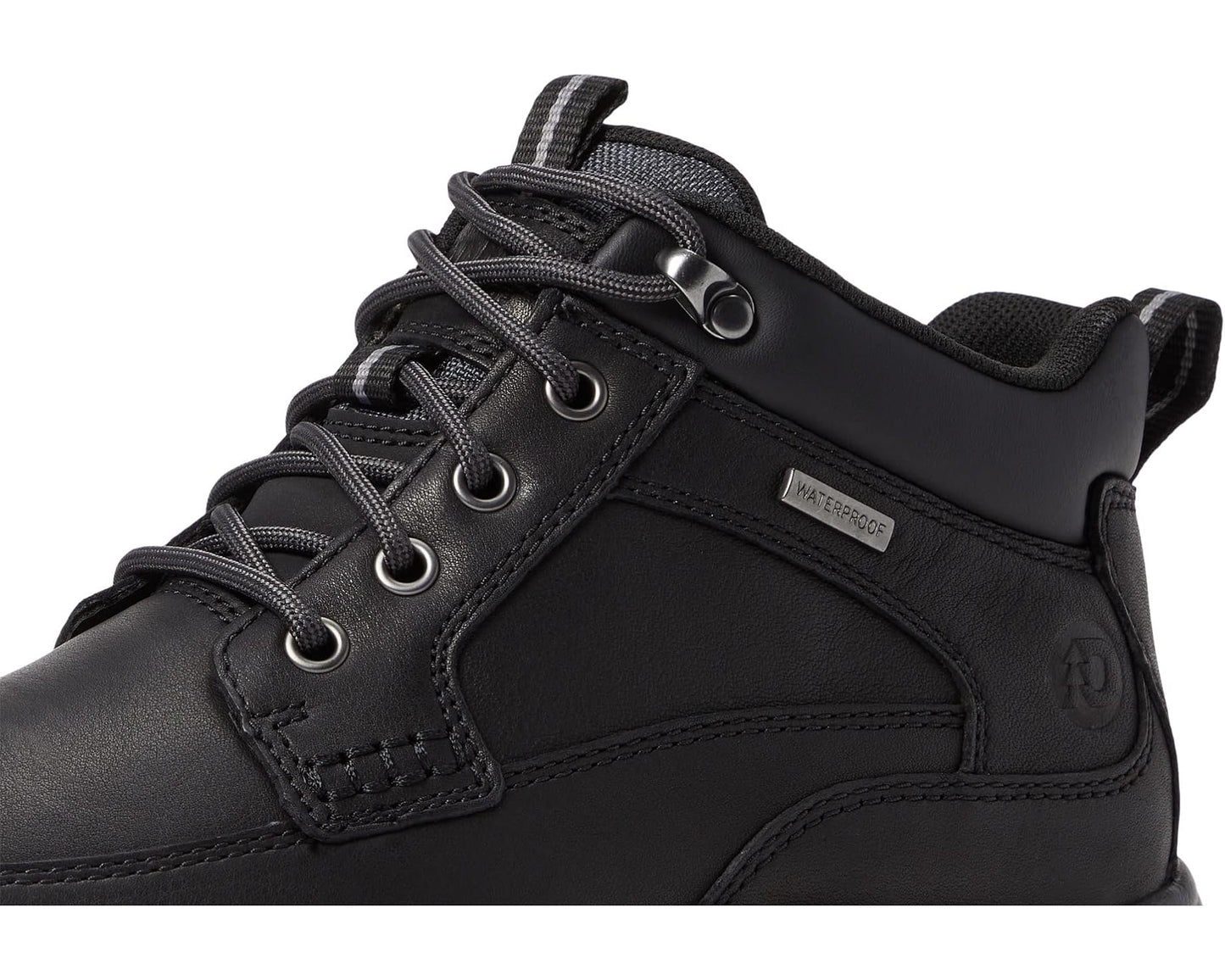Men's Dunham 8000 Mid Boots Black Leather