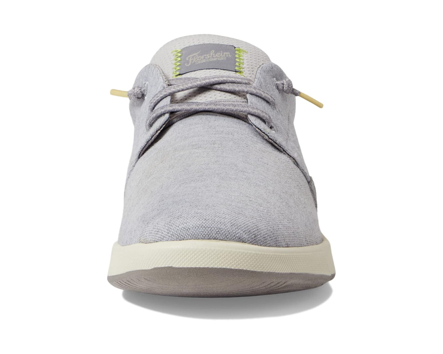Men's Florsheim Crossover Canvas Elastic Lace Slip-On Sneaker Light Gray Canvas