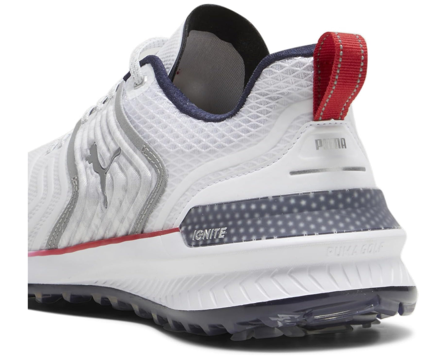 Men's PUMA Golf Puma X Volition Ignite Innovate Puma White/Deep Navy/Strong Red