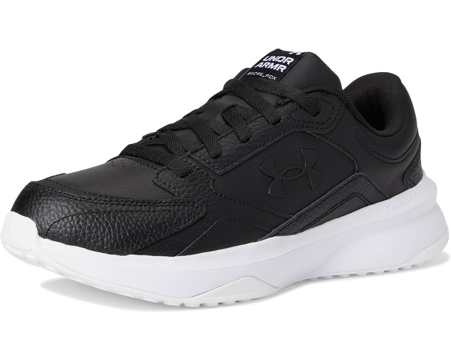 Men's Under Armour Edge Leather Black/Black/White