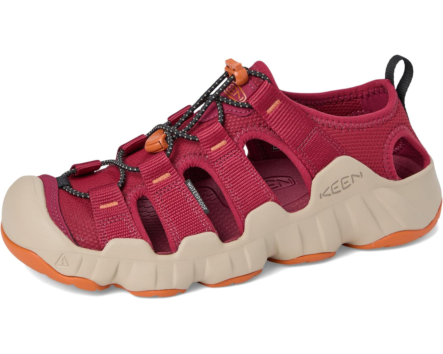 Men's KEEN Hyperport H2 Tibetan Red/Gold Flame