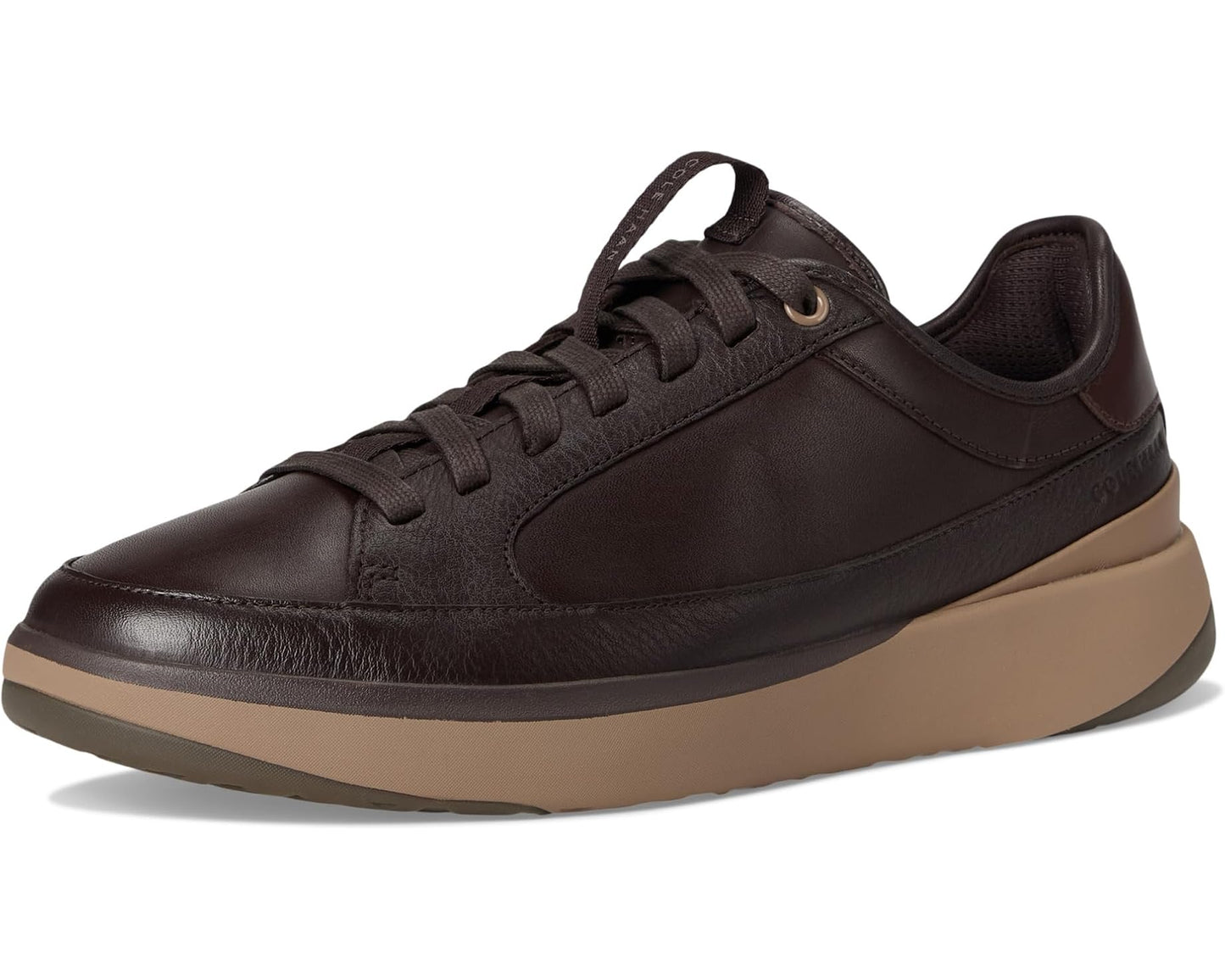 Men's Cole Haan Grandpro All Day Court Leather Sneakers Chocolate/Madeira Suede/Irish Coffee