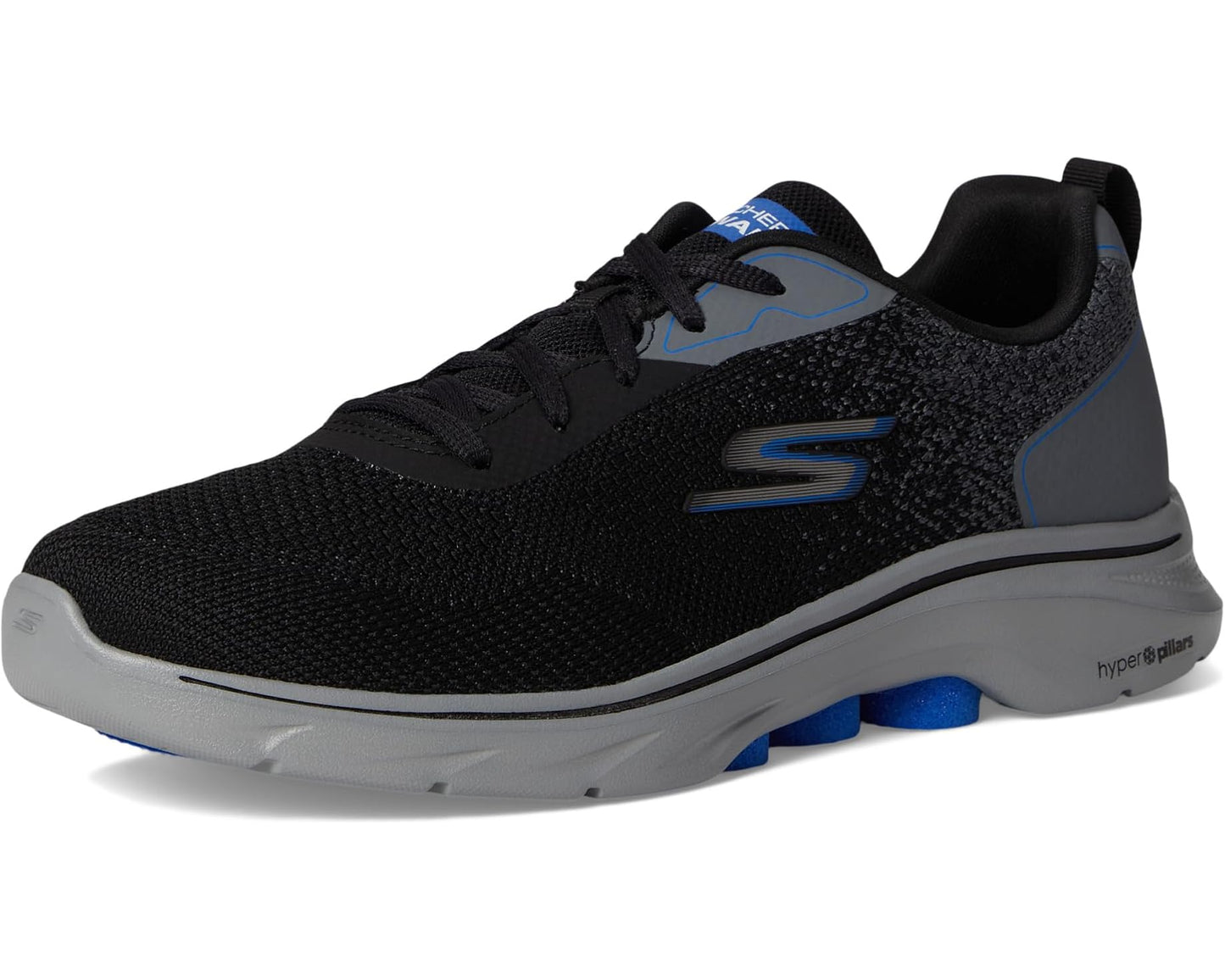 Men's SKECHERS Performance Go Walk 7- Ennoble Black/Grey