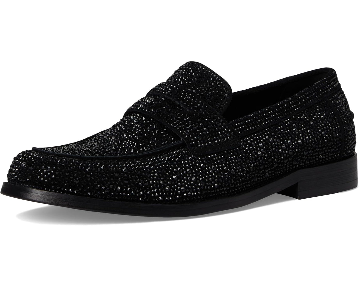Men's Steve Madden Natan-R Black Rhinestones