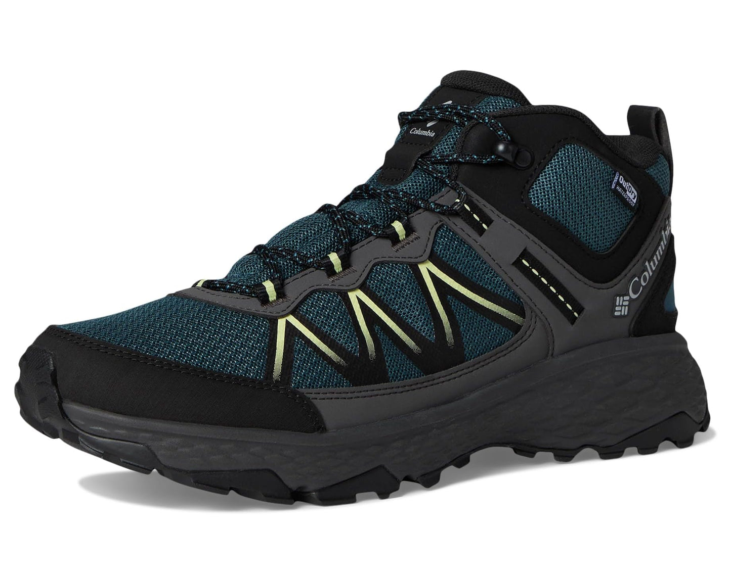 Men's Columbia Peakfreak Rush Mid Outdry Everblue/Citron Haze