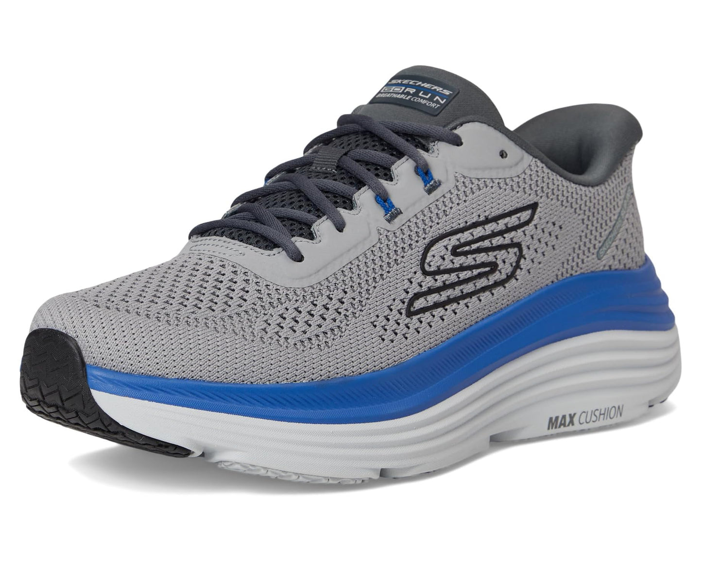 Men's SKECHERS Max Cushioning Endeavour Slip-In Gray/Blue