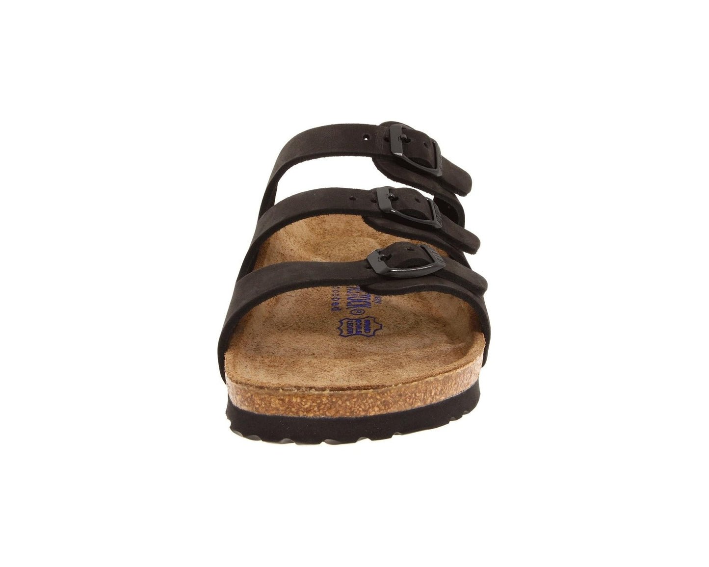 Unisex Birkenstock Florida Soft Footbed - Nubuck Black Nubuck