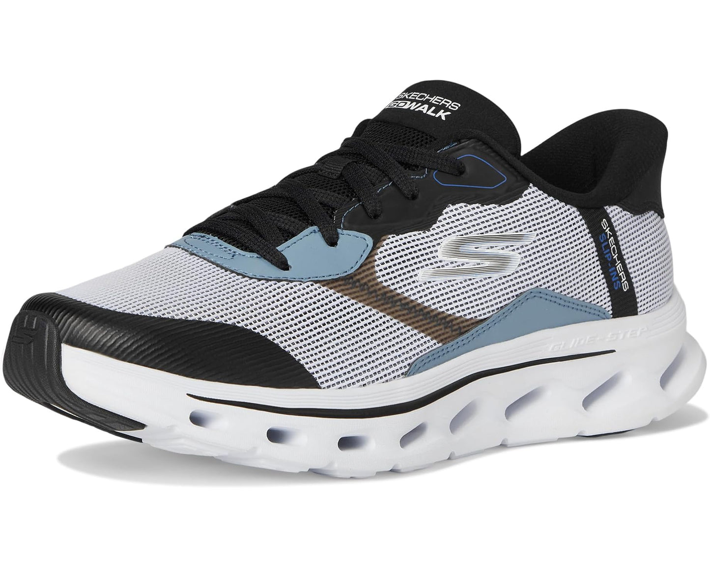 Men's SKECHERS Performance Go Walk Glide-Step 2.0 - Grand White/Black