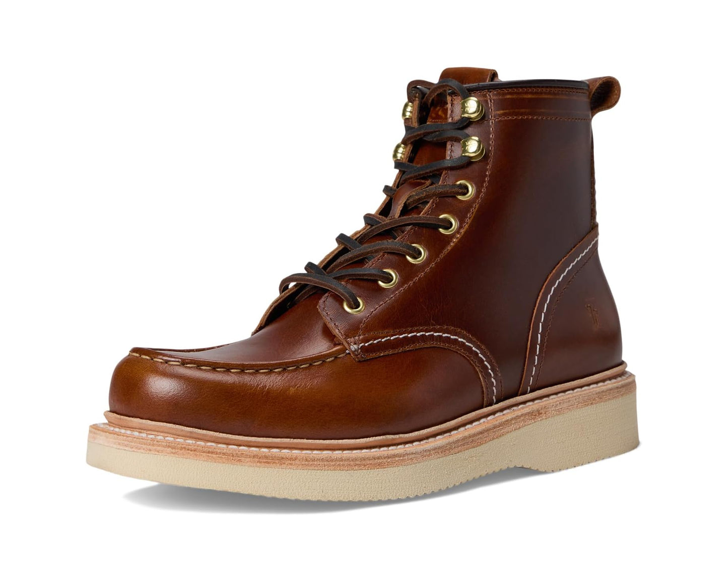 Men's Frye Hudson Workboot Wedge Saddle