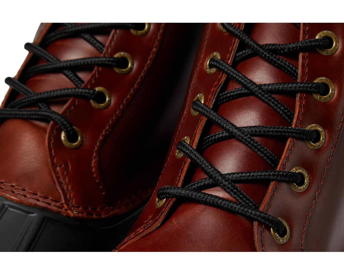 Men's Sperry Avenue Duck Boot Black/Amaretto