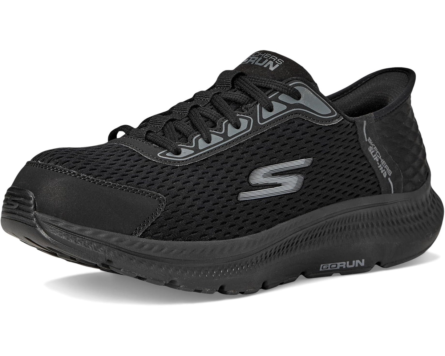 Men's SKECHERS Go Run Consistent 2.0 - Empower Hands Free Slip-Ins Black/Black