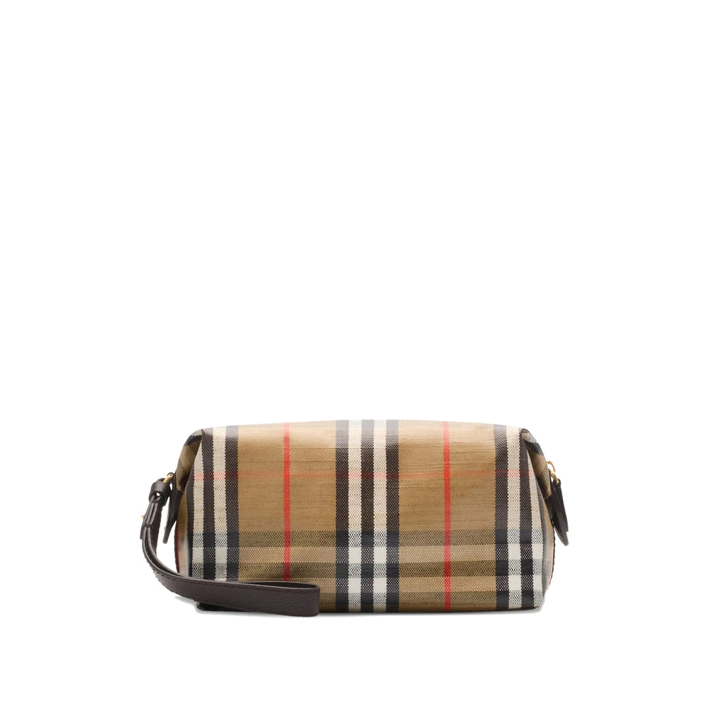 Burberry Neutrals Wash Bags Men