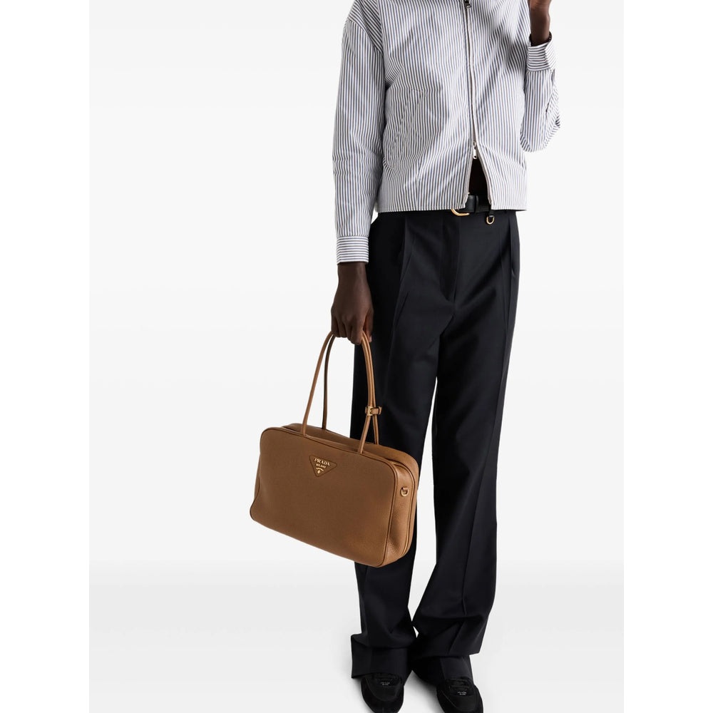 Prada Brown Shoulder Bags Women