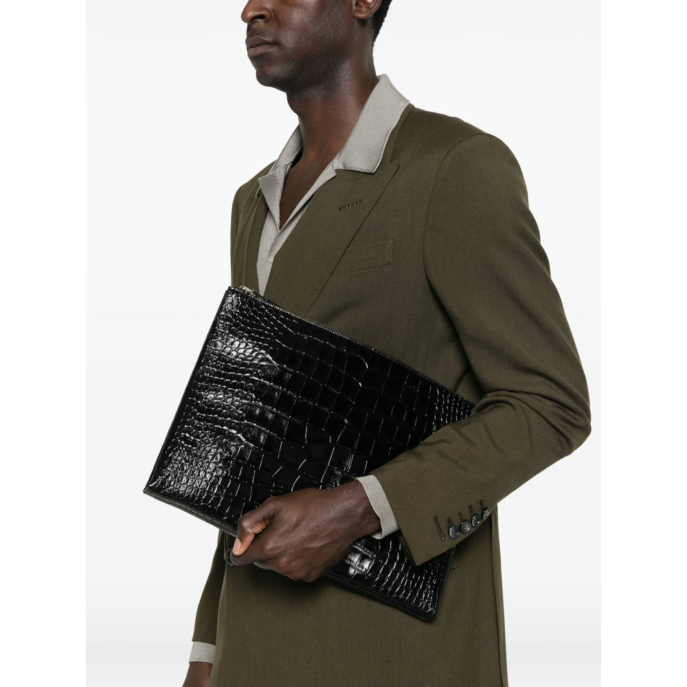 Tom Ford Black Clutch Bags Men