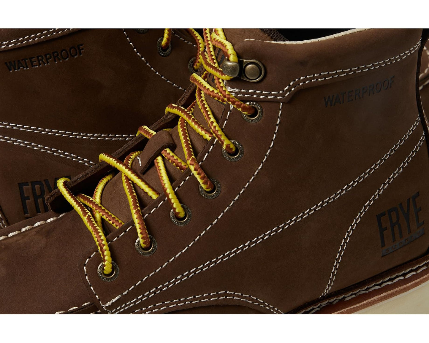 Men's Frye The Safety-Crafted Work Boots Dark Brown