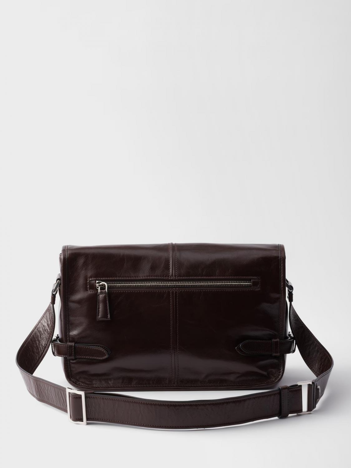 Prada Shoulder Bag Men Dark