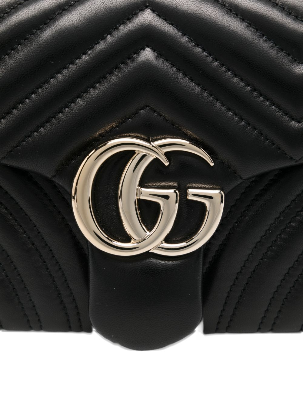 Gucci Women Gg Marmont Leather Shoulder Bag
