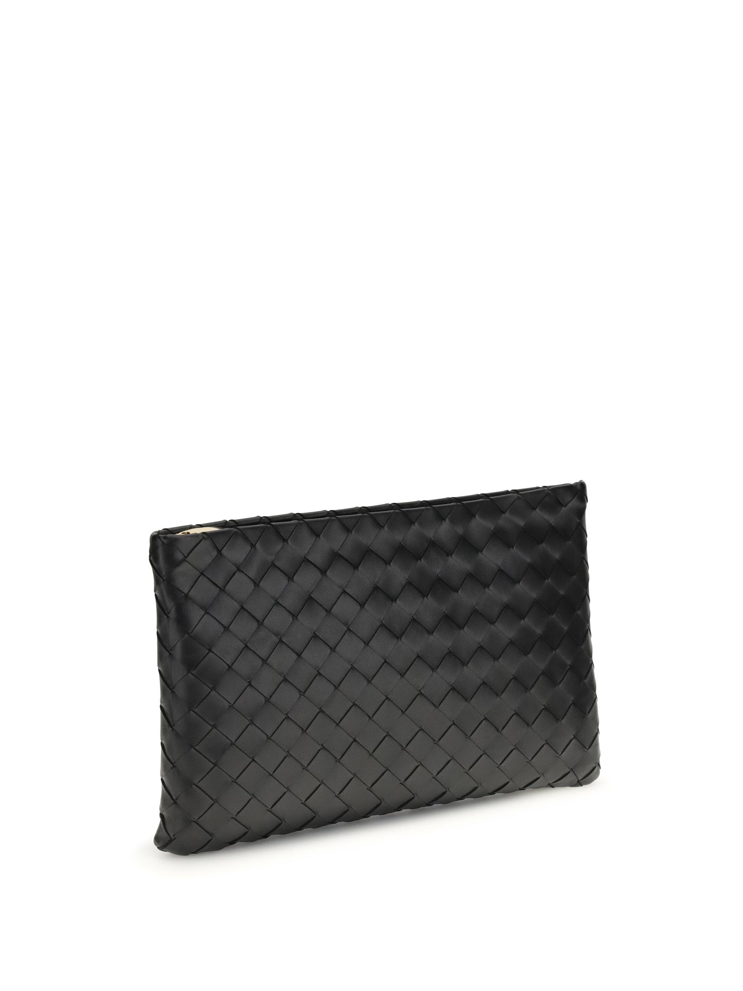 Bottega Veneta Women Medium Leather Clutch Bag