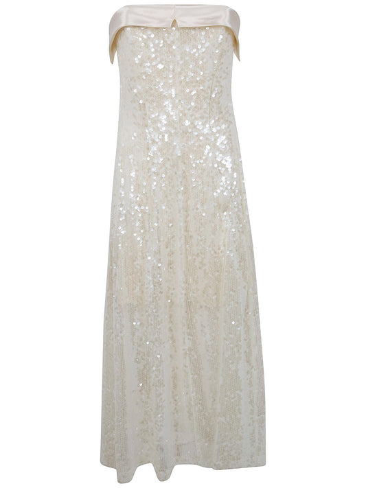 Alberta Ferretti Women Midi Sequins Dress