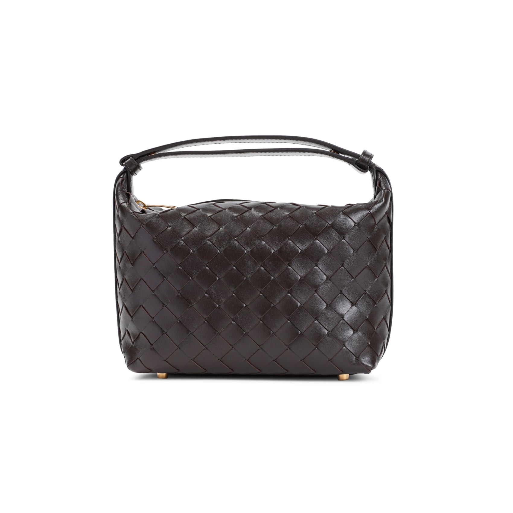 Bottega Veneta Mini Wallace Intreccio 15 Handbag Women