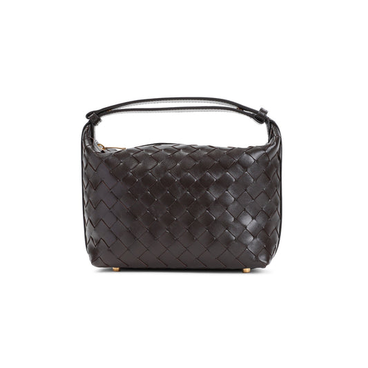 Bottega Veneta Mini Wallace Intreccio 15 Handbag Women