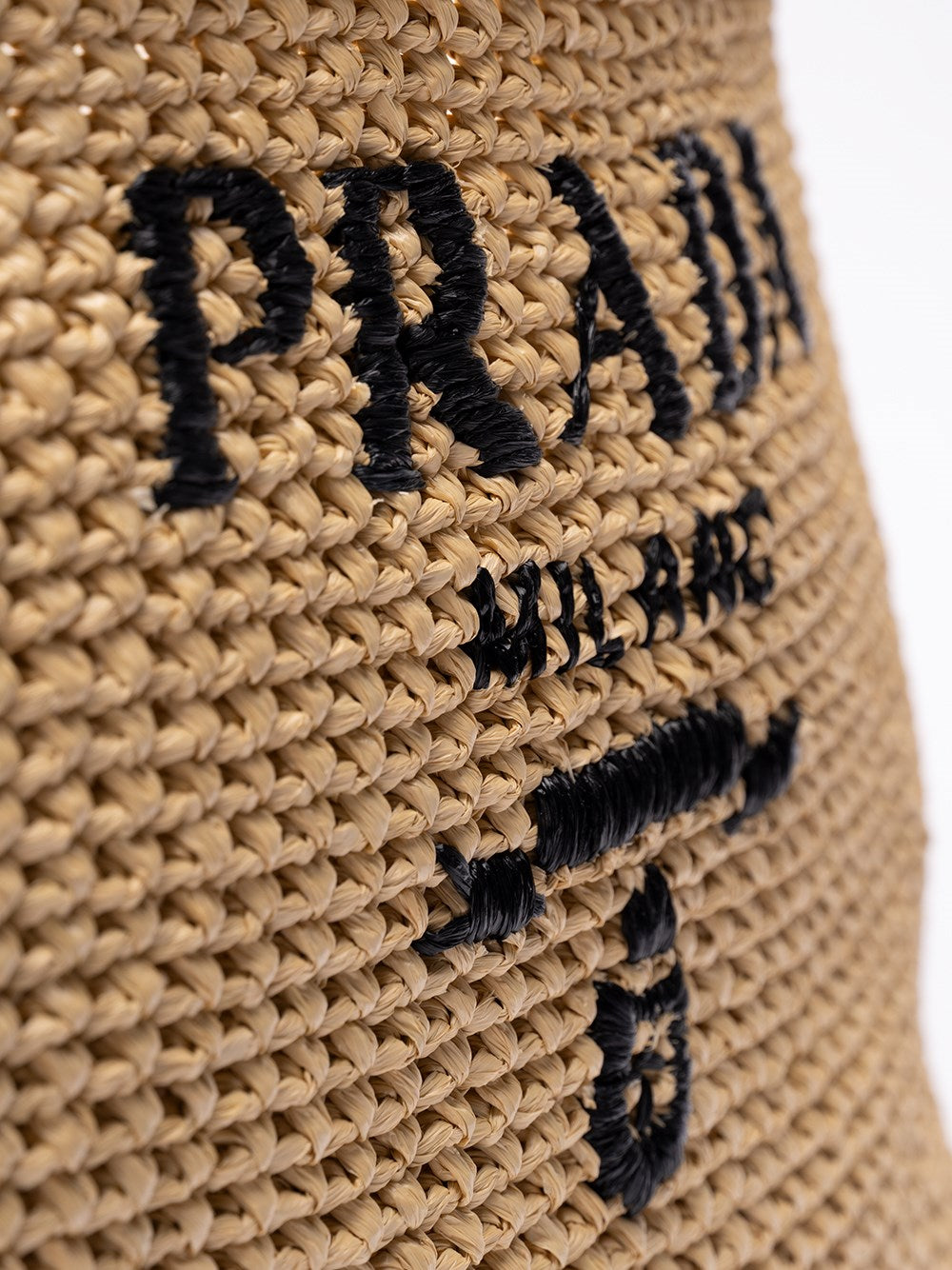 Prada Women Crochet Tote Bag