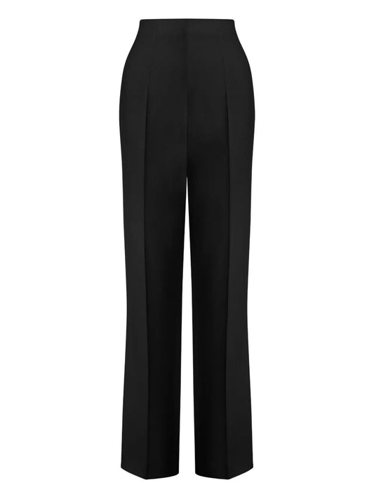 Alberta Ferretti Women Cady Stretch Classic Trousers