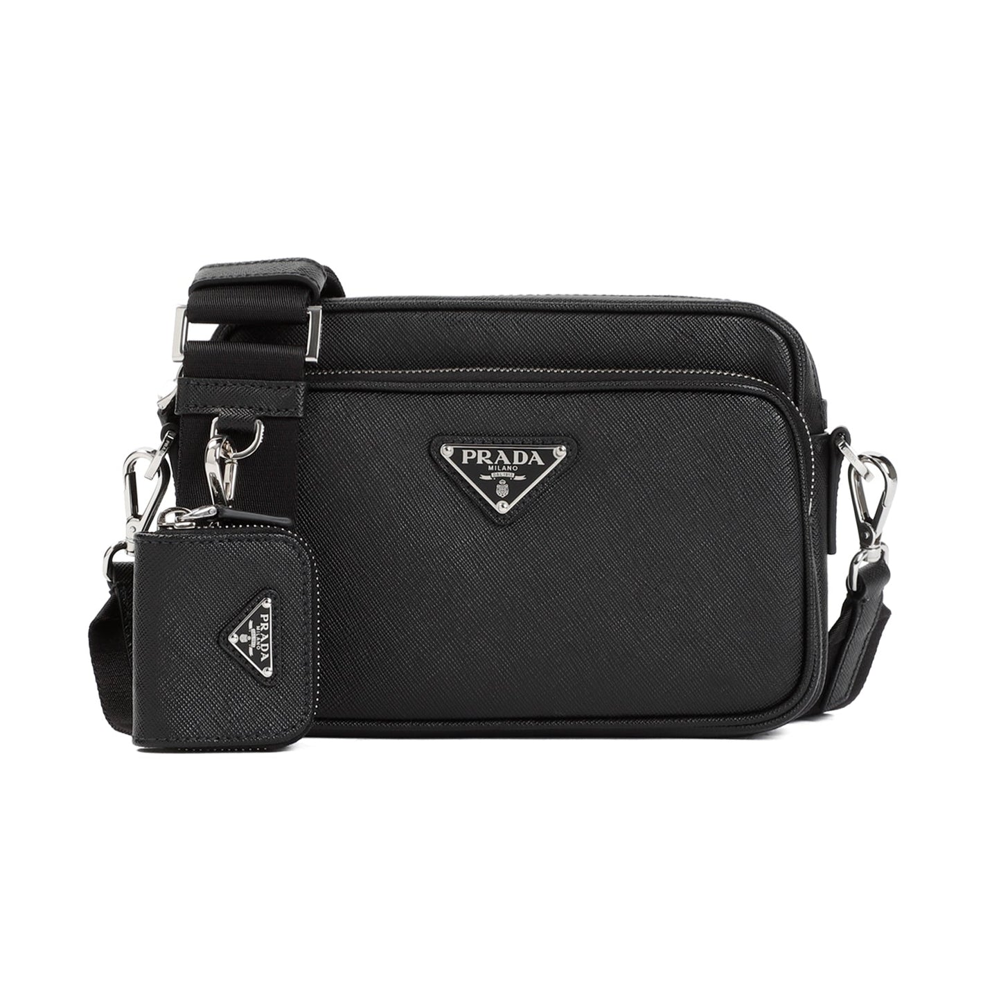 Prada Saffiano Leather Shoulder Bag Men