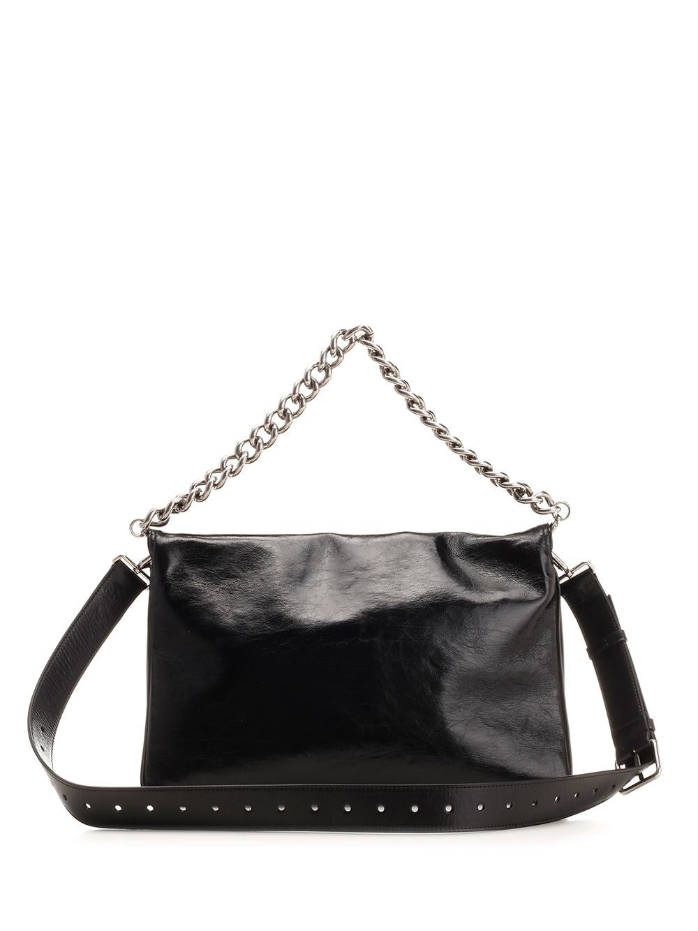 Balenciaga Women "Bb Soft Flap" Large Shoulder Bag