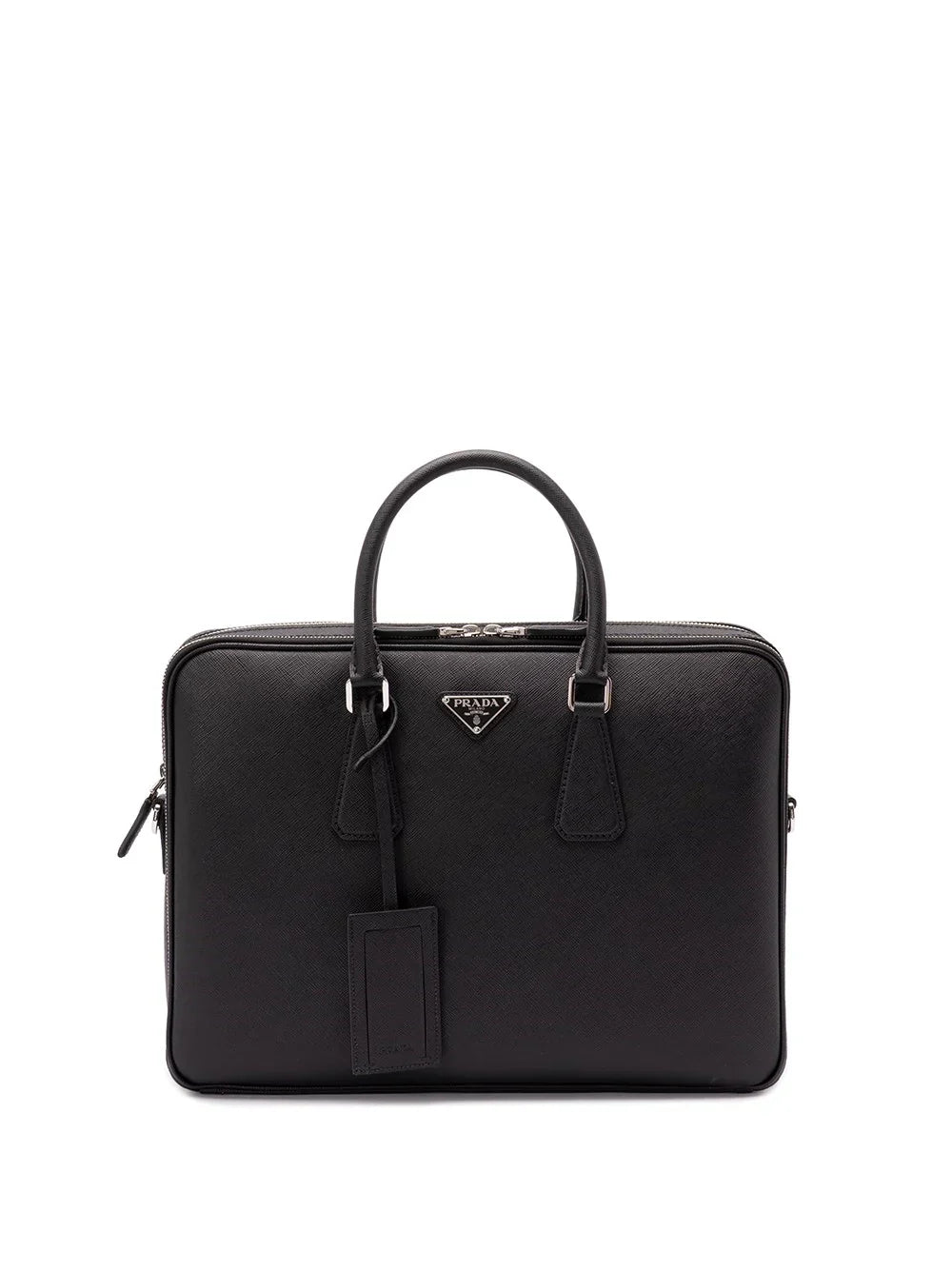 Prada Men Saffiano Leather Briefcase