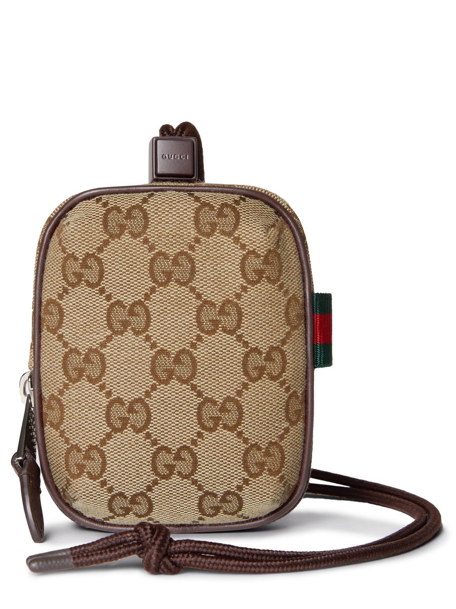Gucci Men Mini Fabric Bag Gg