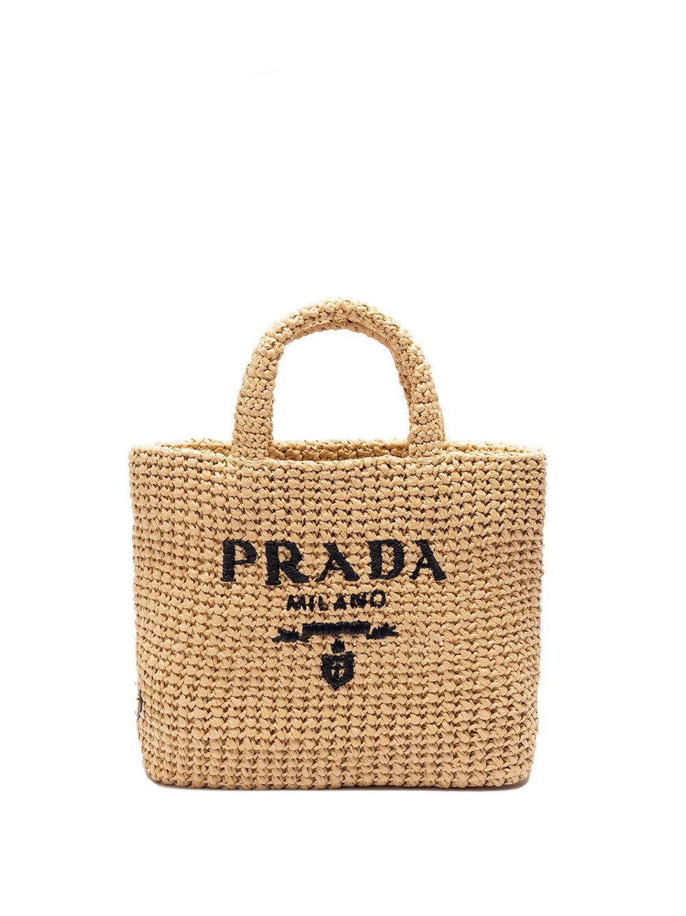 Prada Women Small Crochet Tote Bag