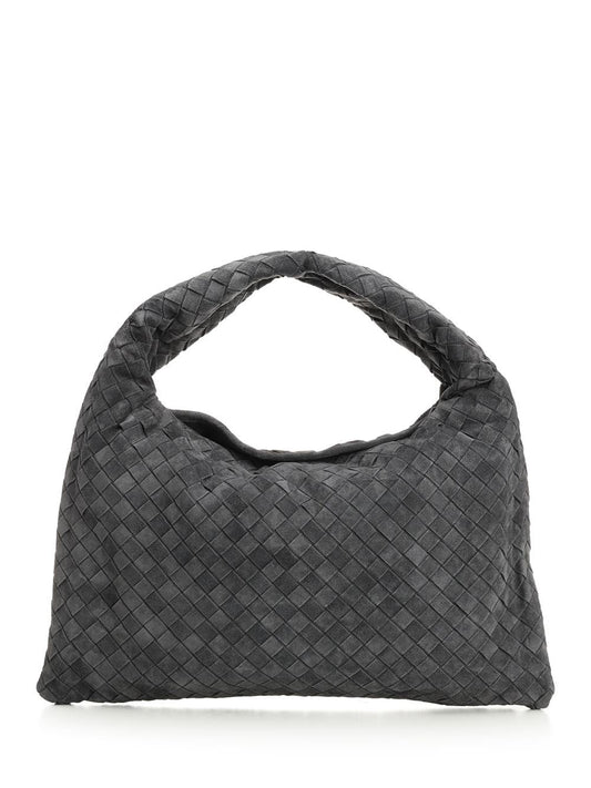 Bottega Veneta Women "Hop" Suede Bag