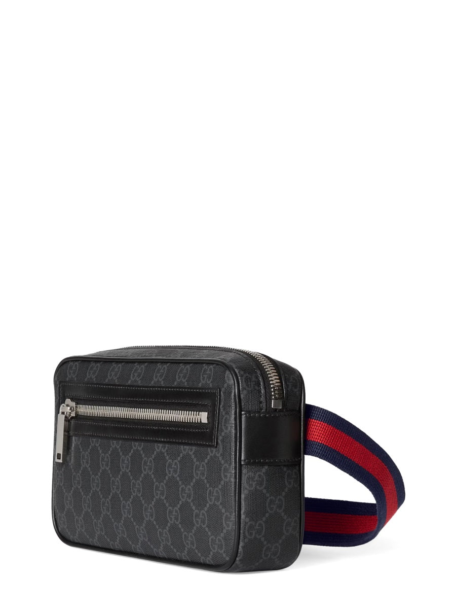 Gucci Men Pouch Gg Black