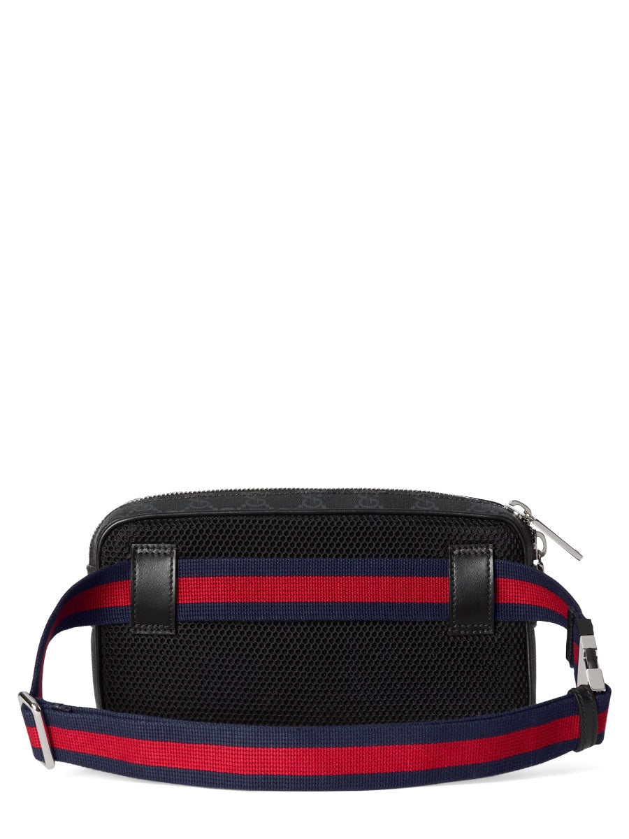 Gucci Men Pouch Gg Black