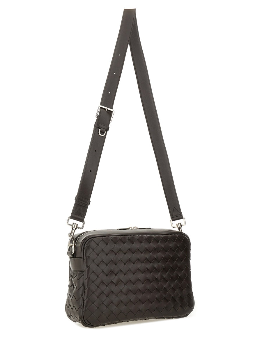 Bottega Veneta Men Intracciated "Room" Bag
