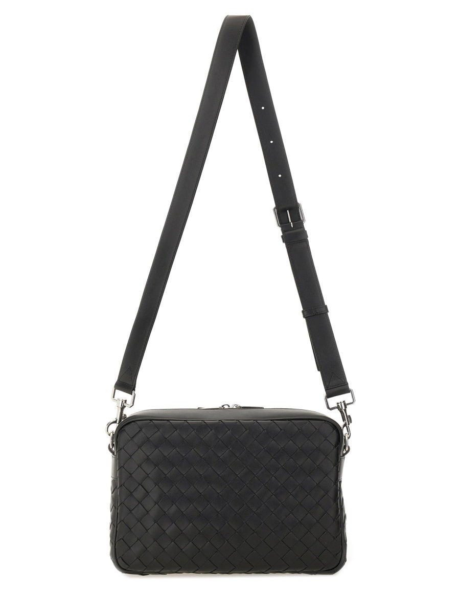 Bottega Veneta Men Intracciated "Room" Bag