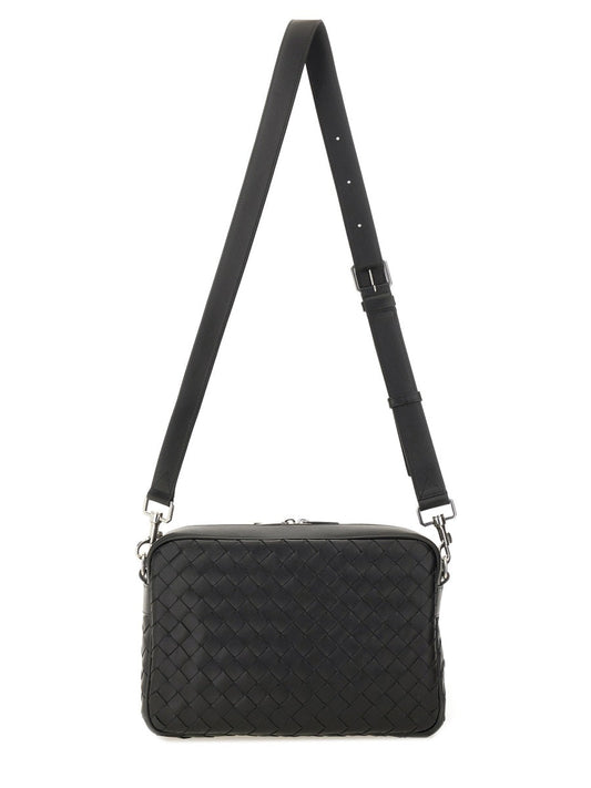 Bottega Veneta Men Intracciated "Room" Bag