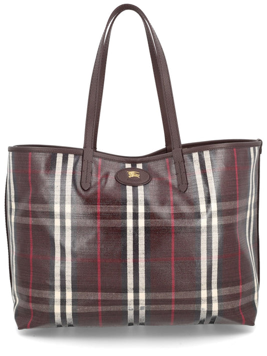 Burberry Women "Highlands" Medium Tote Bag