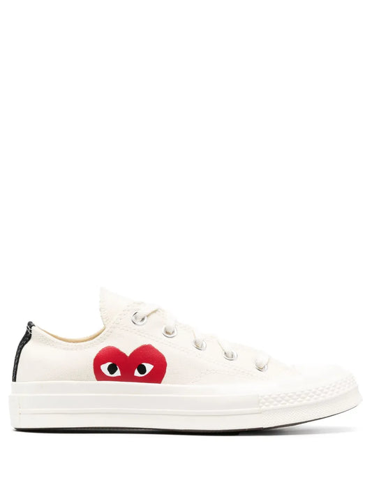 Comme Des Gar ns Play X Converse Heart-Print Sneakers