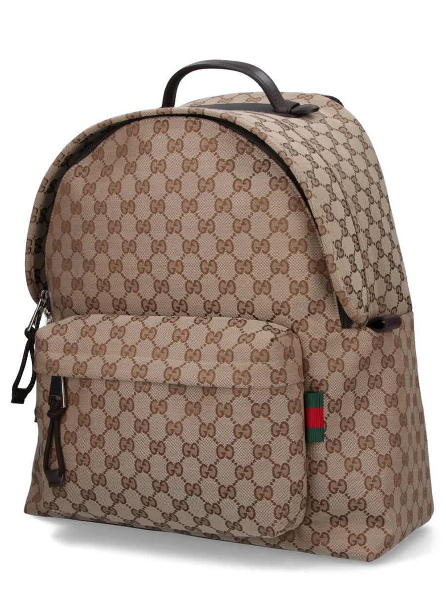 Gucci Men Fabric Backpack Gg