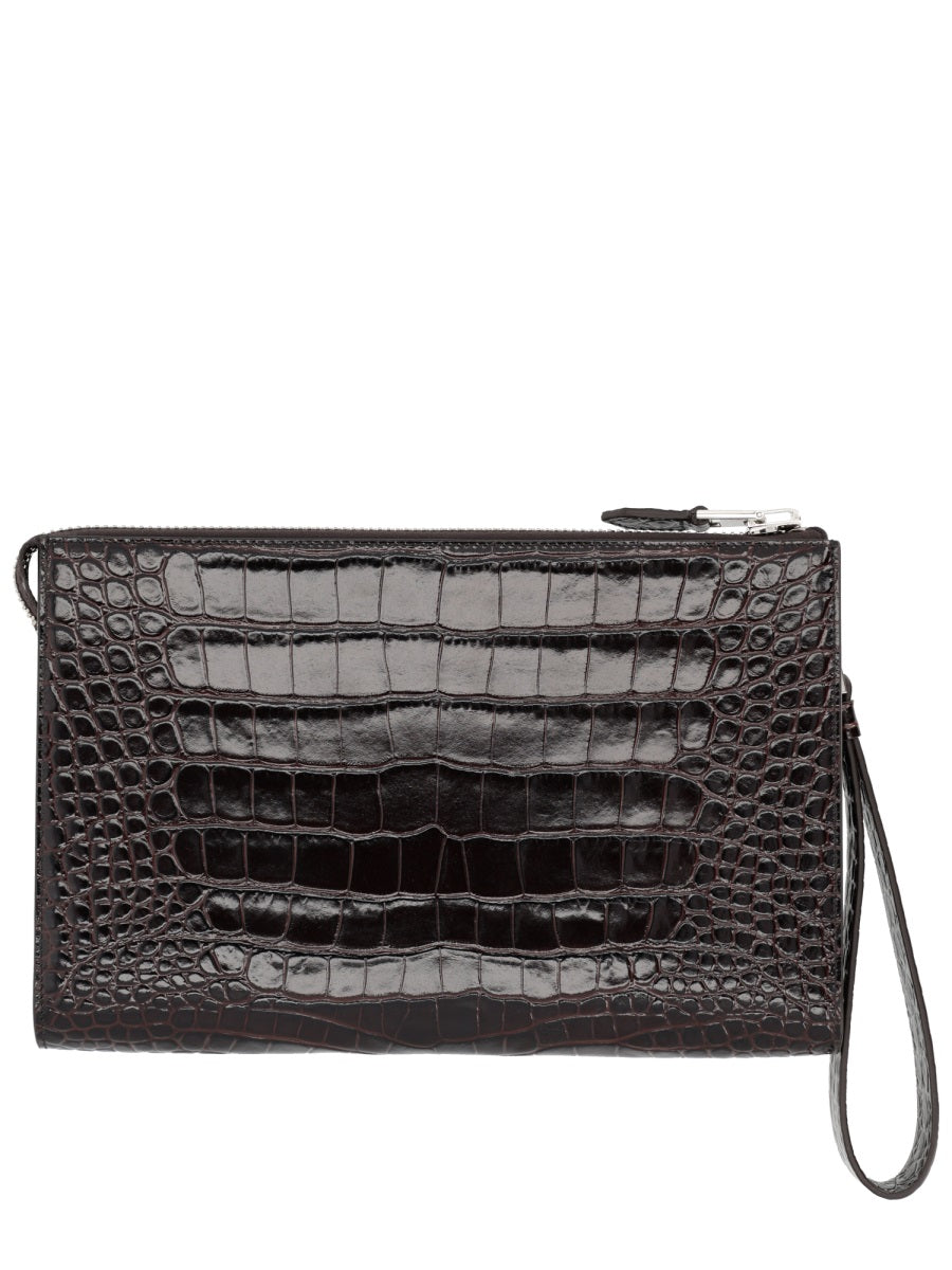 Tom Ford Men Leather Pouch