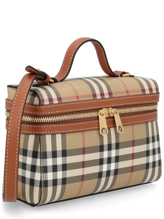 Burberry Women "Vanity Check" Bag
