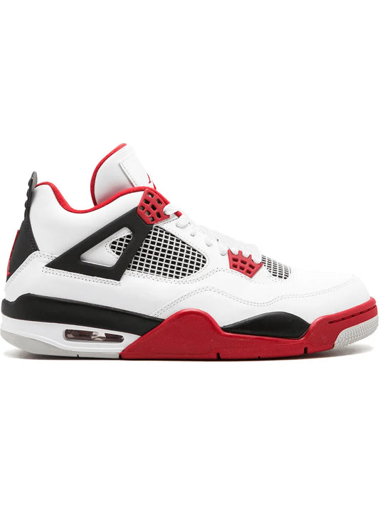 Air Jordan 4 Retro Fire Red Sneakers