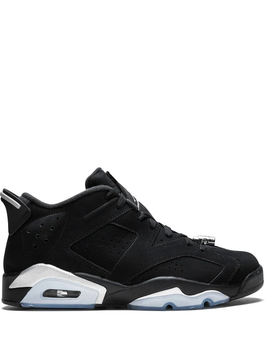 Air Jordan 6 Retro Low Metallic Silver Sneakers